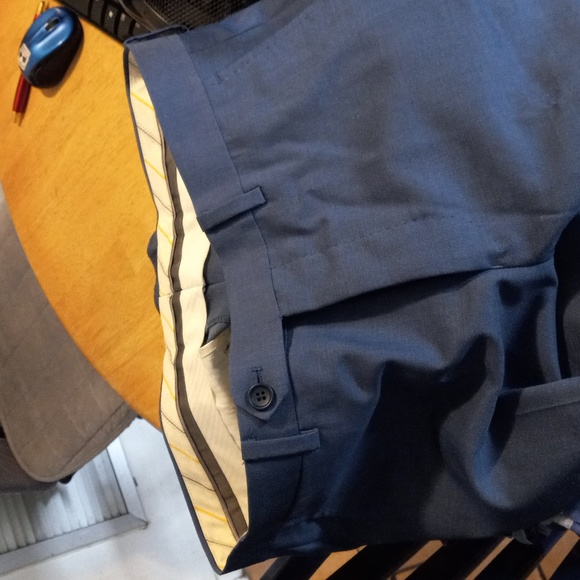 Dress pants blue sz 32" - Picture 2 of 3